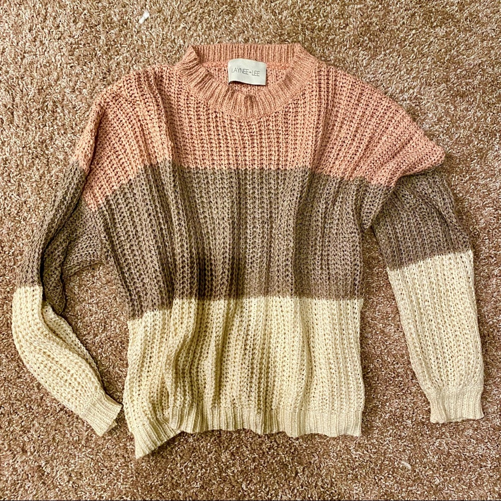 Oversized Summer Knit Long Sleeve